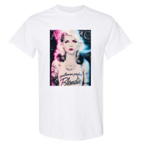 Atomic Blondie Debbie Harry White Classic T-Shirt Size S to 5XL, Punk Rock Top 7